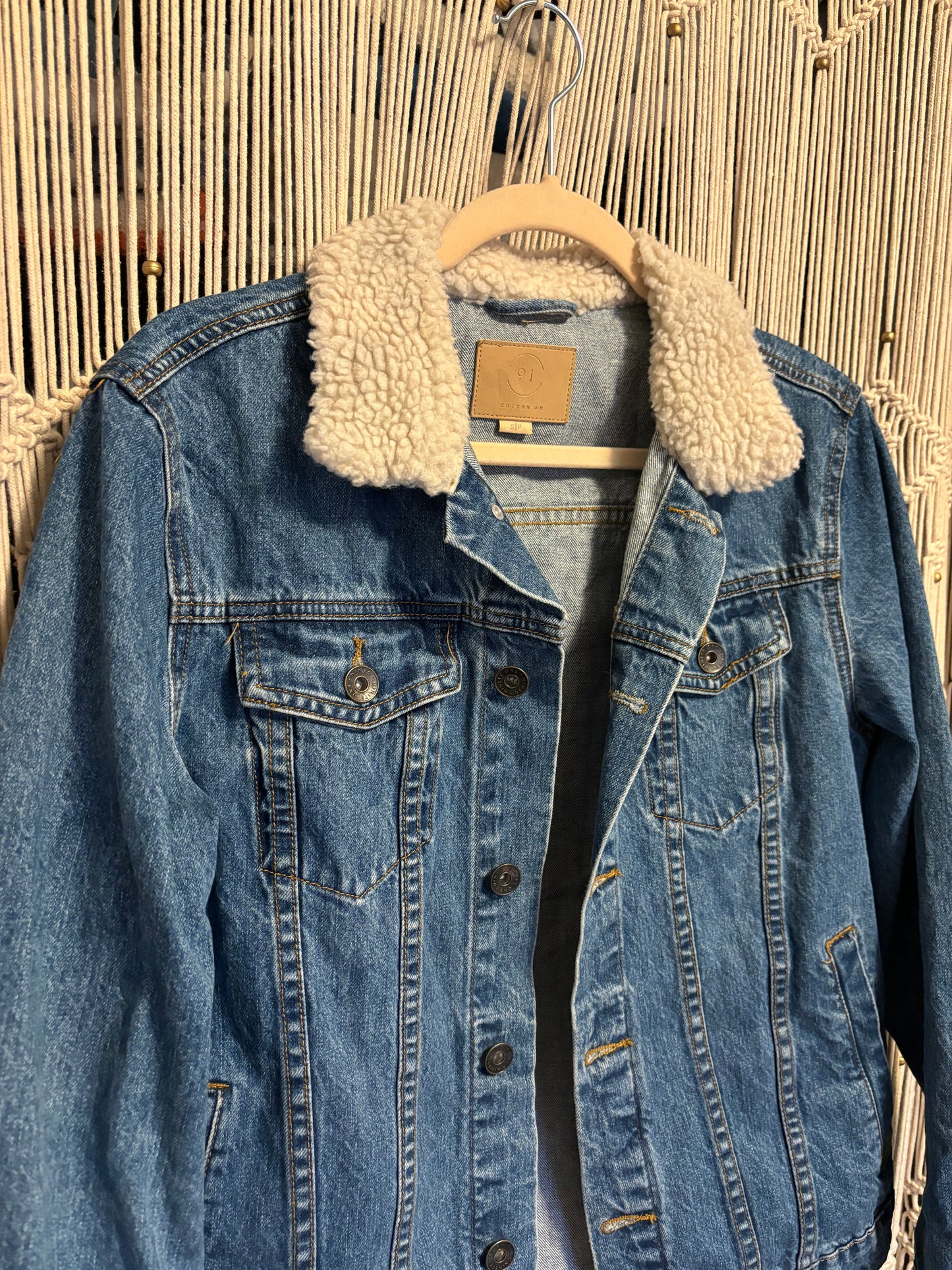 Dark Blue Denim Jacket (S)