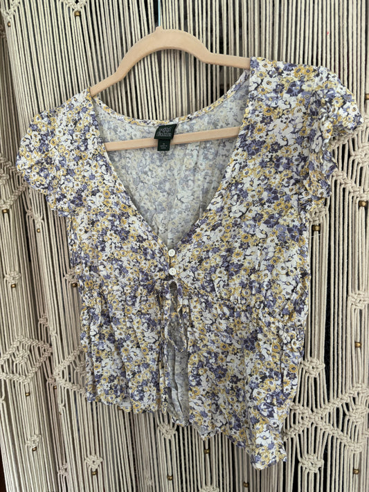 Floral Short Sleeve (M)