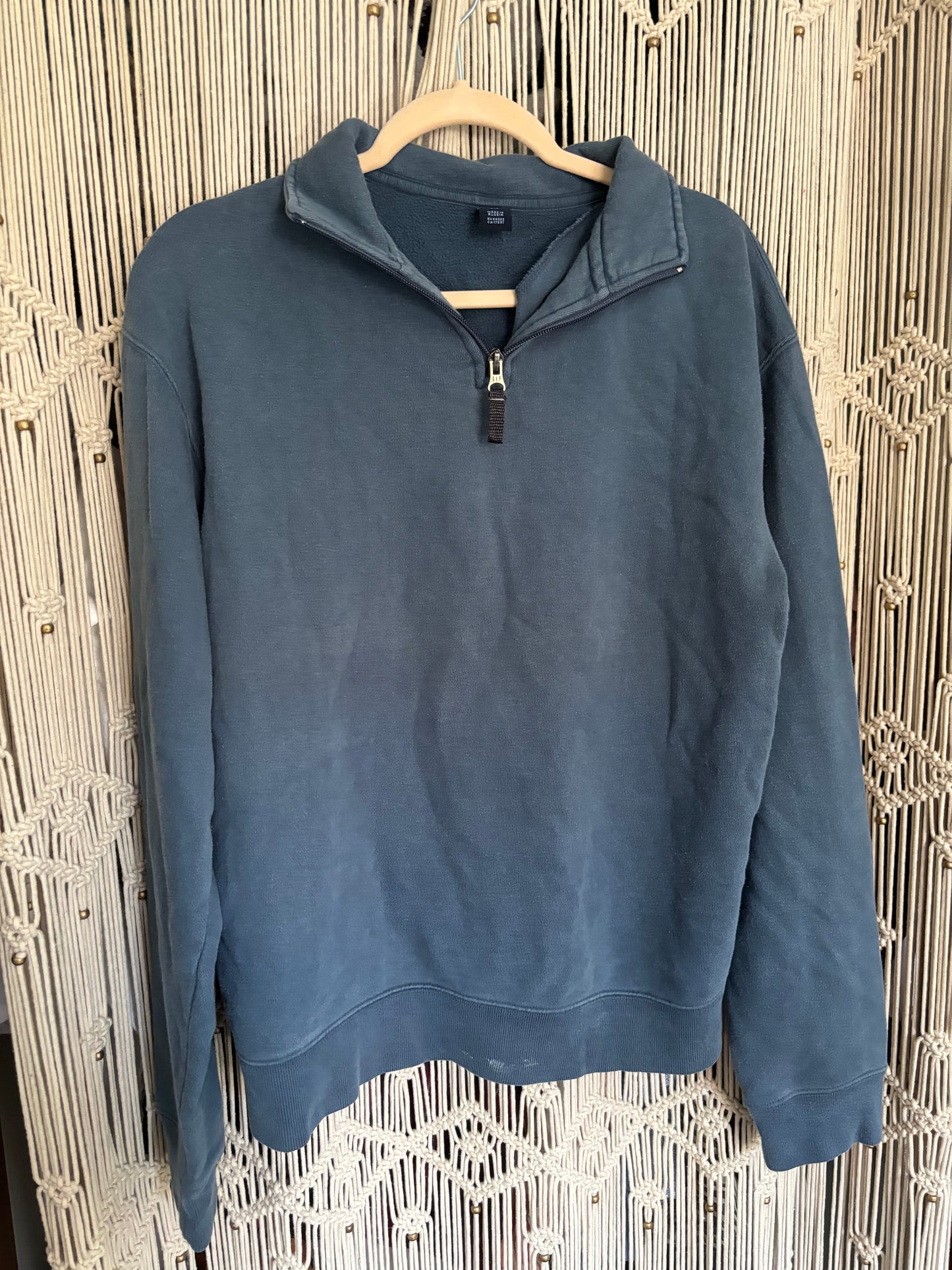 Blue Gap Quarter Zip (S)