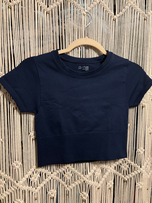 Aerie Cropped Athletic Top (XS)