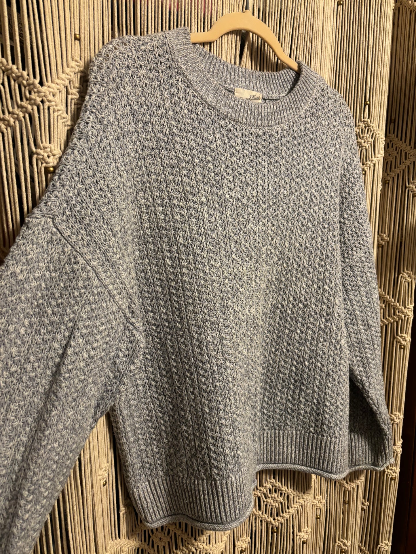 Oversized Grey Sweater (XL)