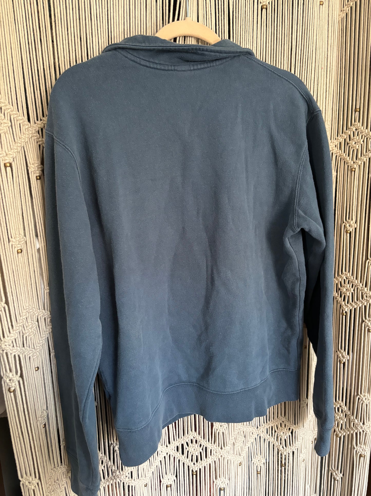 Blue Gap Quarter Zip (S)