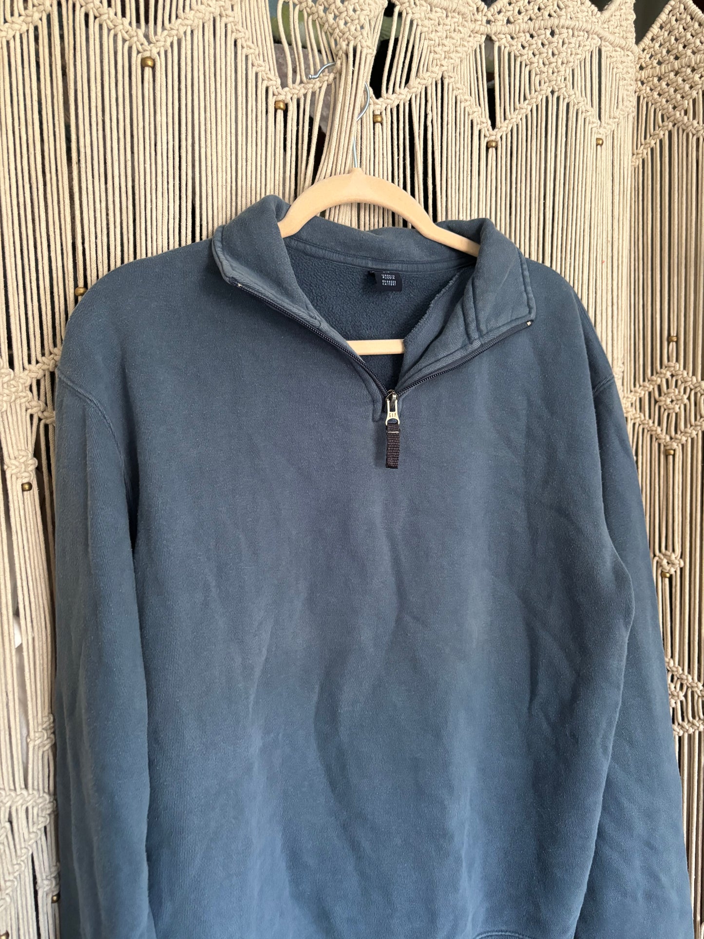 Blue Gap Quarter Zip (S)