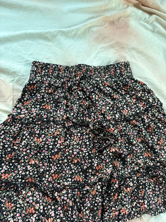 Floral Mini Skirt (S)