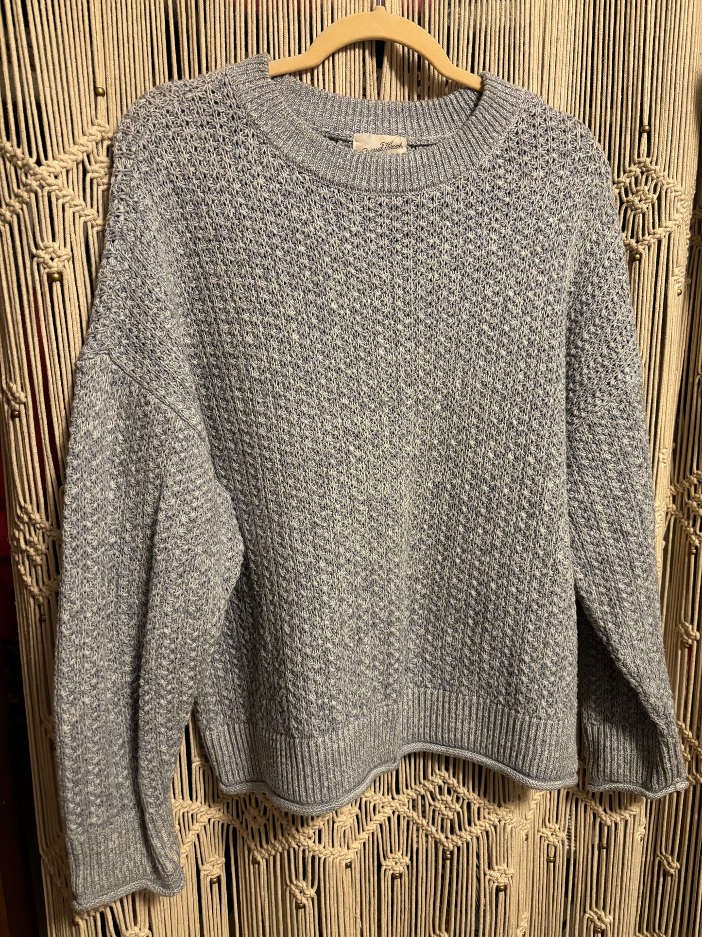 Oversized Grey Sweater (XL)