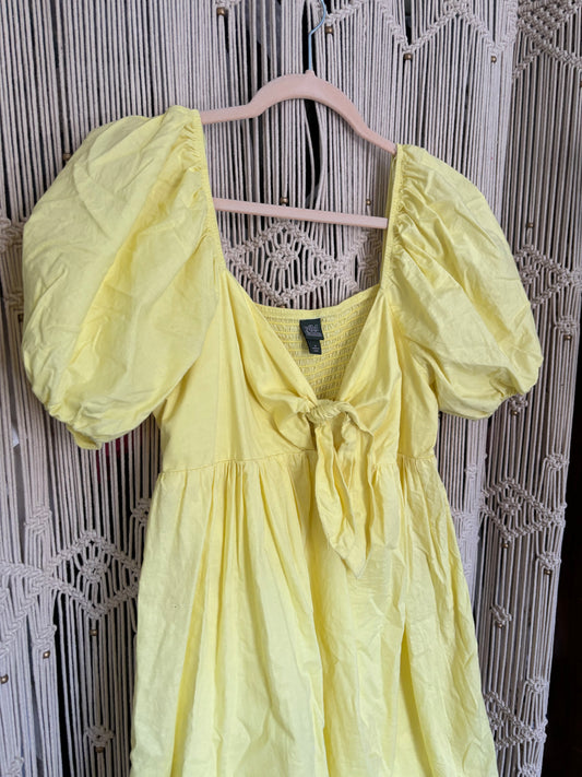 Bright Yellow Dress (M)