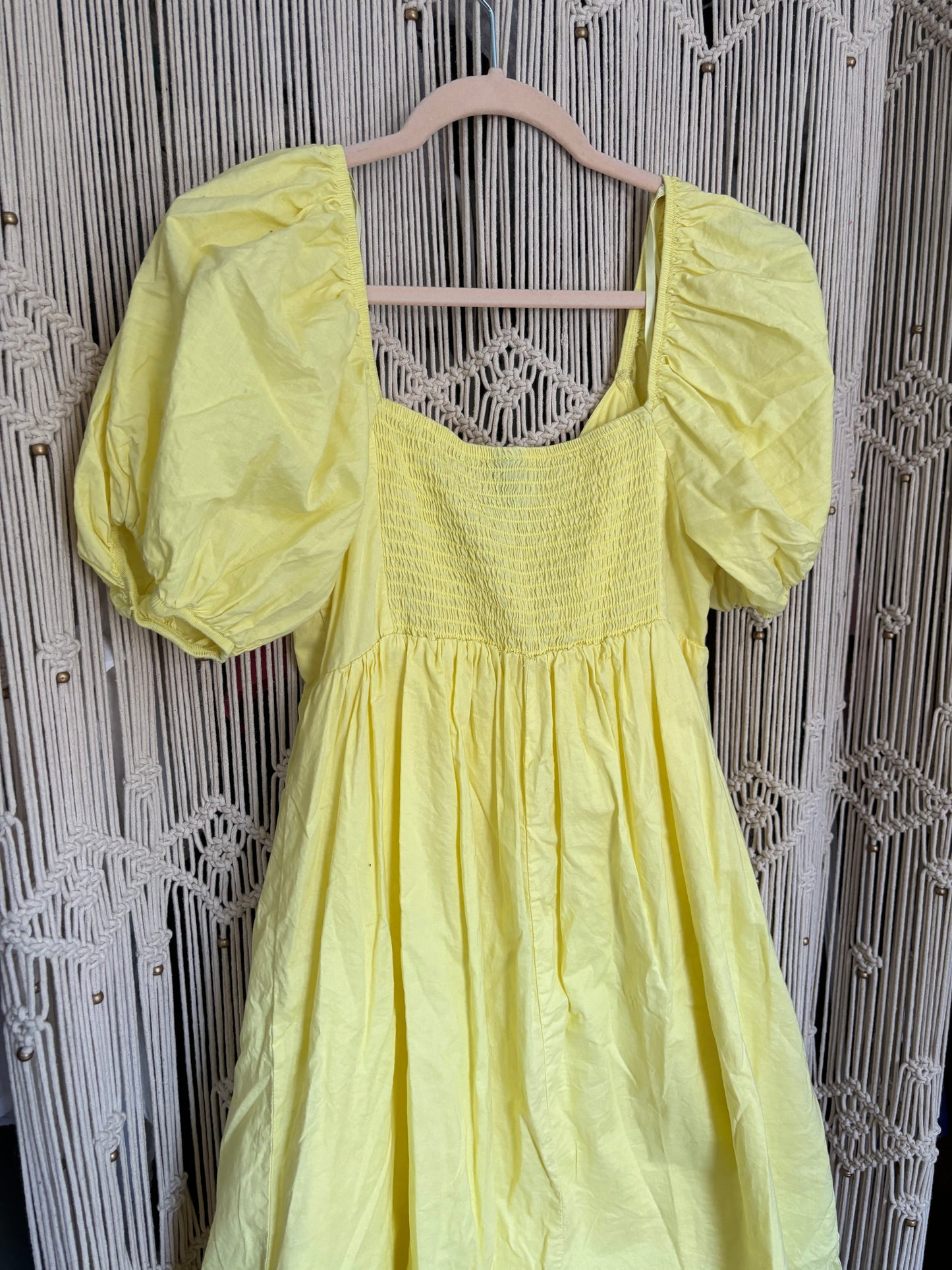 Bright Yellow Dress (M)