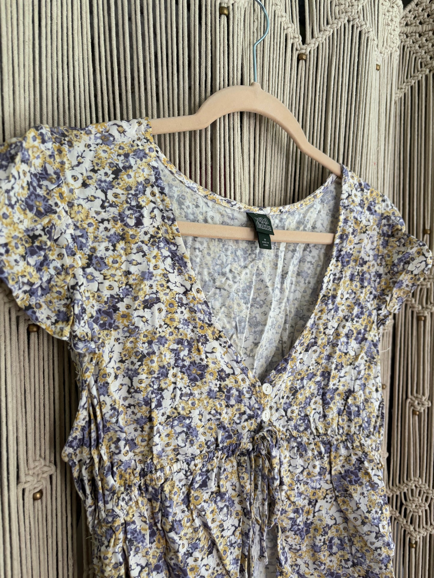 Floral Short Sleeve (M)