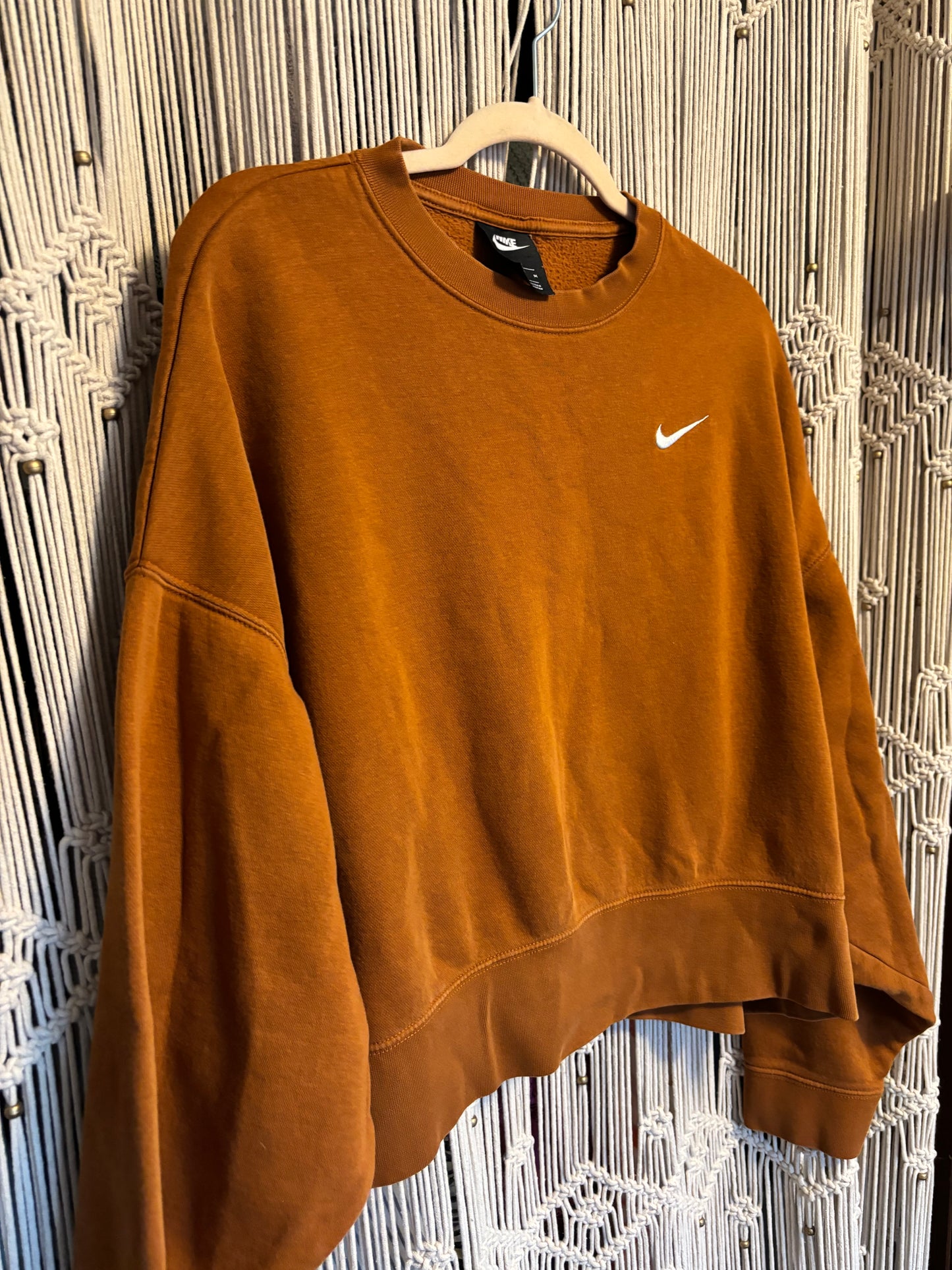 Nike Burnt Orange Crew Neck (M)