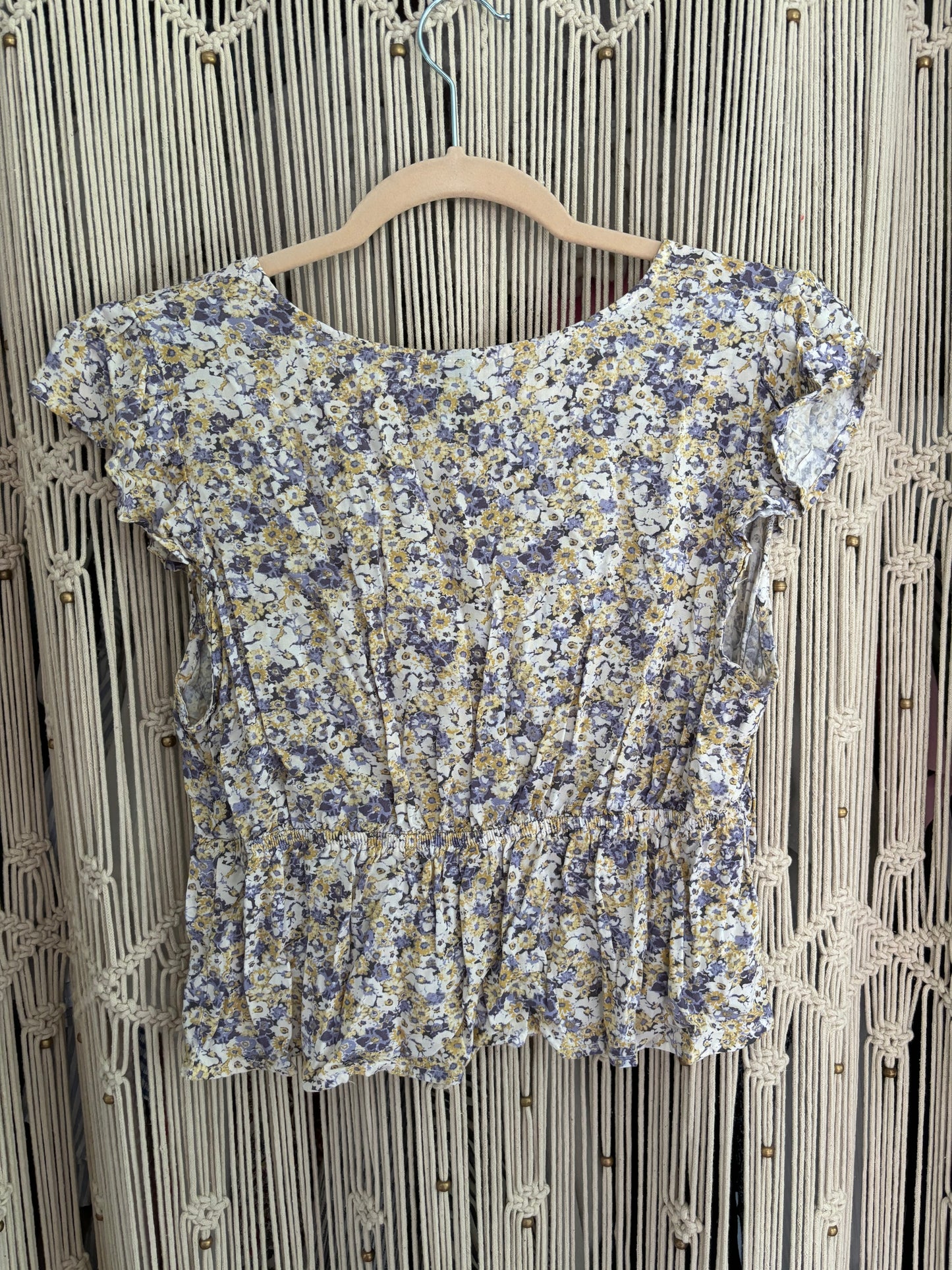 Floral Short Sleeve (M)